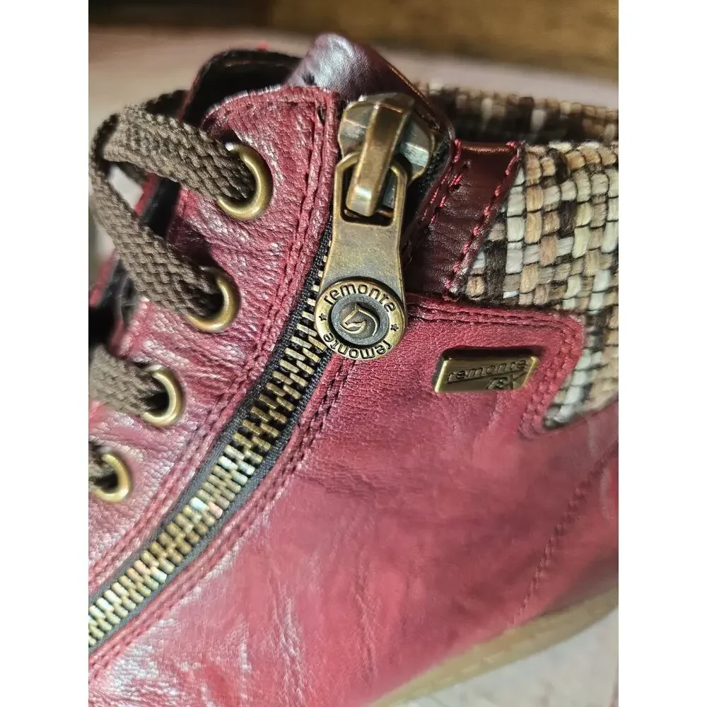 Remonte by Rieker Women's R1473 Waterproof Side Zip Ankle Boots EU 40 US 9